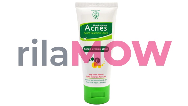Acnes Creamy Wash facial wash untuk kulit berjerawat dan berminyak