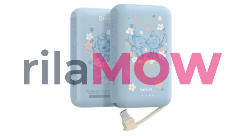 Belkin Power Bank 10000mAh with Integrated Cable edisi Disney Series