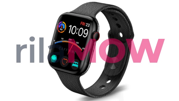 FitFly 40 smartwatch murah desain modern untuk pria dan wanita