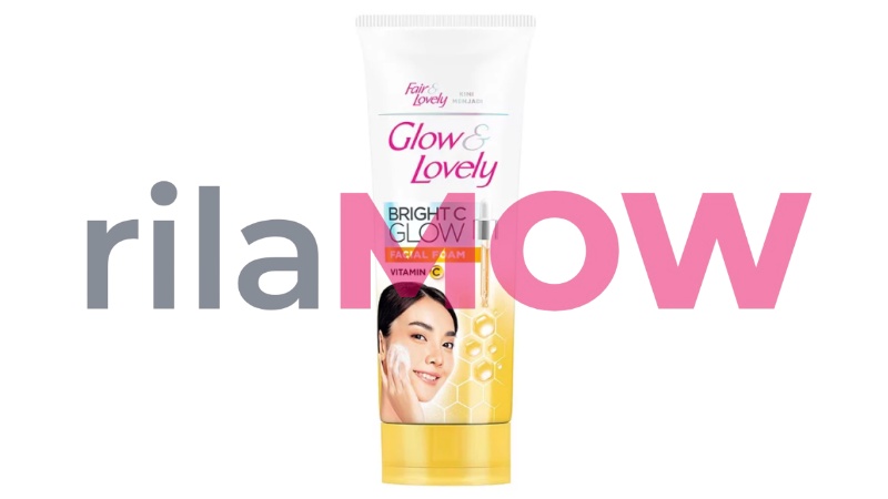 Glow & Lovely Bright C Glow Facial Foam untuk mencerahkan wajah harga terjangkau