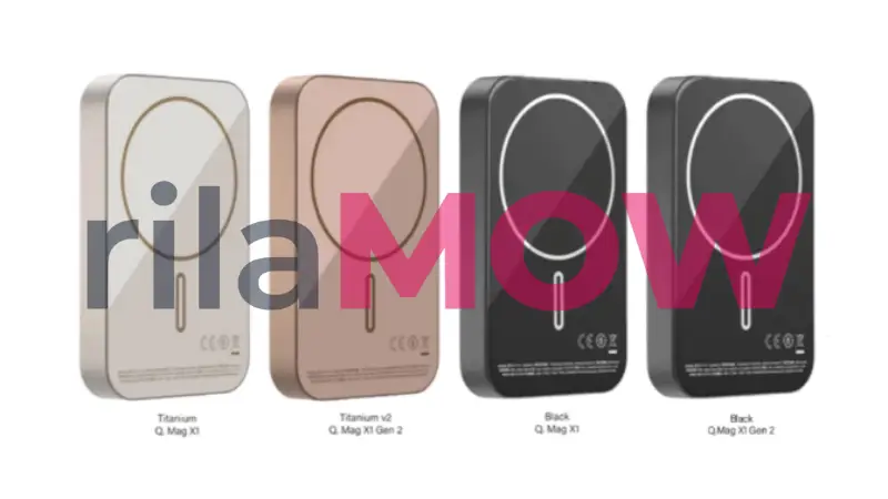 MOMAX Q.Mag X Powerbank MagSafe untuk iPhone wireless magnetic 15W PD 35W