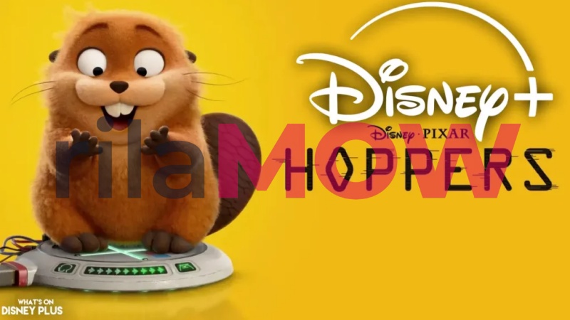 Poster resmi film animasi Hoppers 2026