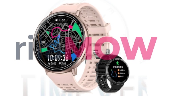 TIMEVER smartwatch GPS mini untuk olahraga outdoor dan tracking aktivitas