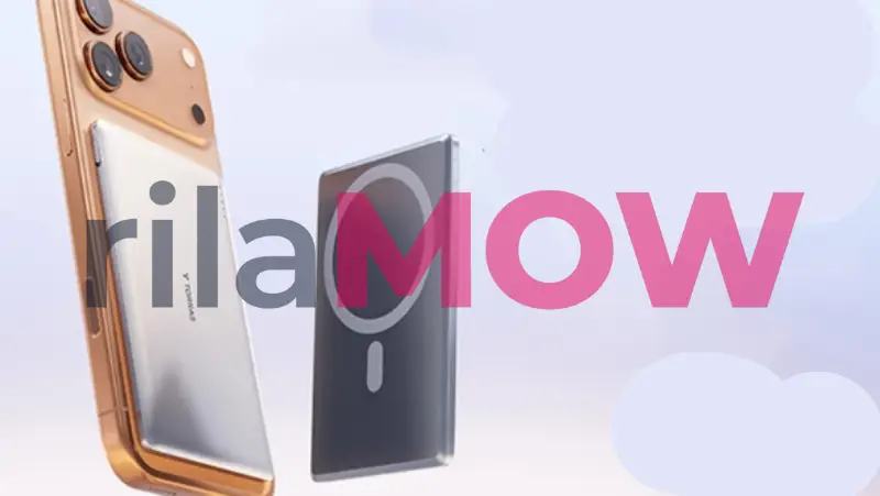 Torras Powerbank 10000mAh ultra tipis wireless magnetic 22.5W fast charging