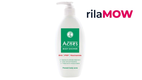 Acnes Body Shower sabun mandi untuk jerawat badan dengan kandungan salicylic acid