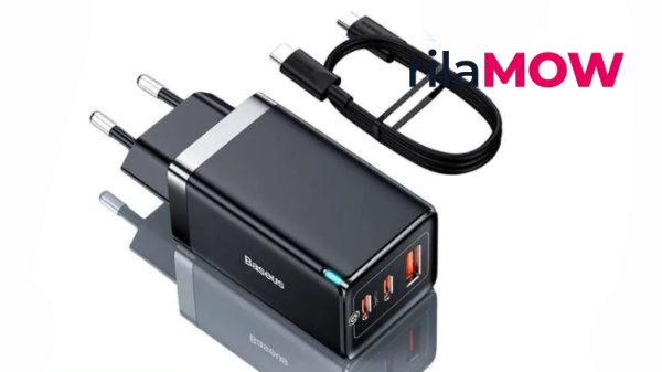 Baseus GaN5 Pro 65W charger fast charging multi port teknologi GaN