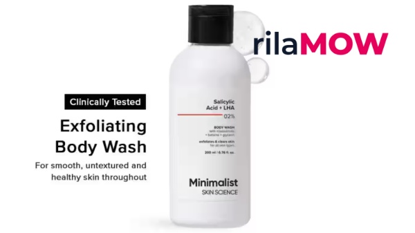 Minimalist Salicylic Acid Body Wash premium untuk jerawat badan