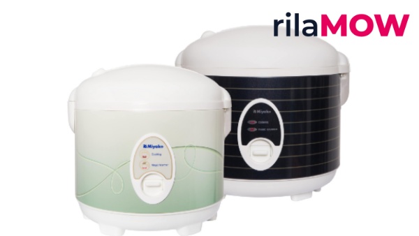 rice cooker miyako mcm-508 hemat listrik dan awet untuk rumah tangga
