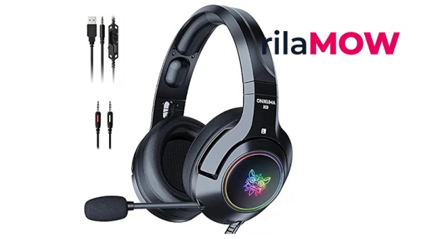 Onikuma K9 headset gaming murah dengan desain premium dan mic jernih