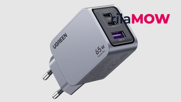 UGREEN Nexode 65W GaN charger multi port untuk HP dan laptop