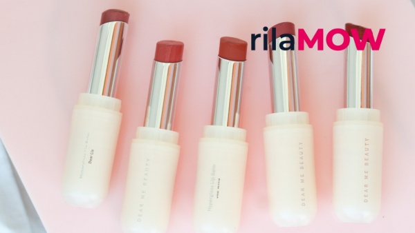 Dear Me Beauty Hypergloss Lip Tint glossy dengan efek juicy lips