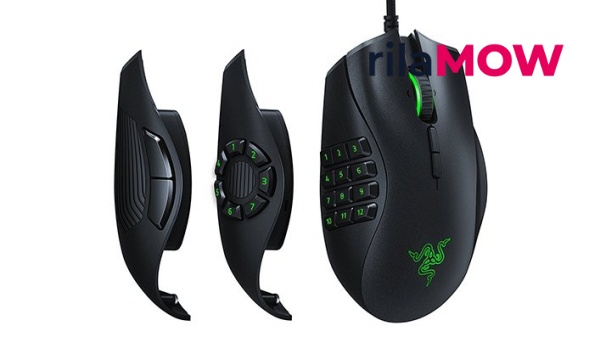 Razer Naga mouse gaming MMO banyak tombol macro