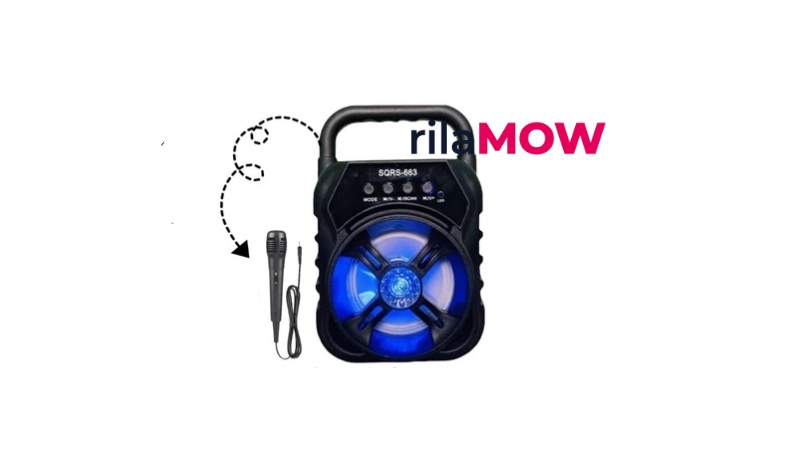 speaker bluetooth 663 portable murah bisa karaoke