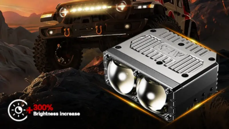 Aes Vision X Bi-LED 4,5 inch untuk motor dan mobil 2026