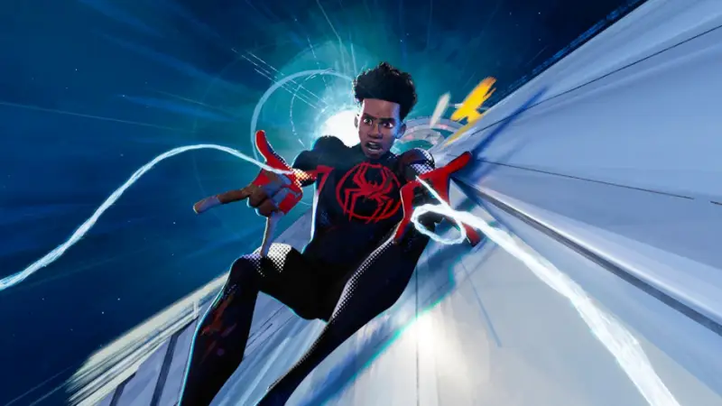Poster Spider-Man Into the Spider-Verse dengan Miles Morales