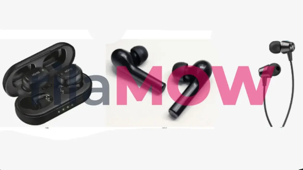 Perbedaan TWS, earbuds, dan earphone dalam satu gambar