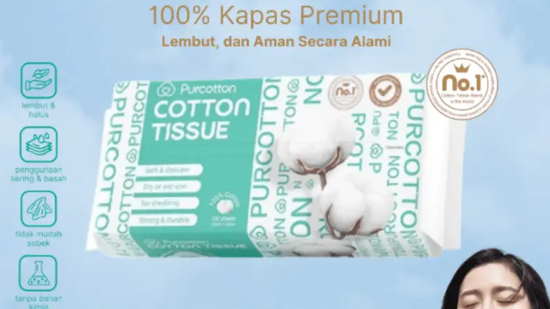 PURCOTTON Natural Cotton Tissue