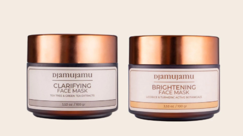 DJAMUJAMU BOTANICALS Double Masking untuk rutinitas perawatan kulit